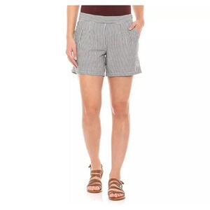 Toad&Co Seersucka Shorts Breton 100% Organic‎ Cotton size 10